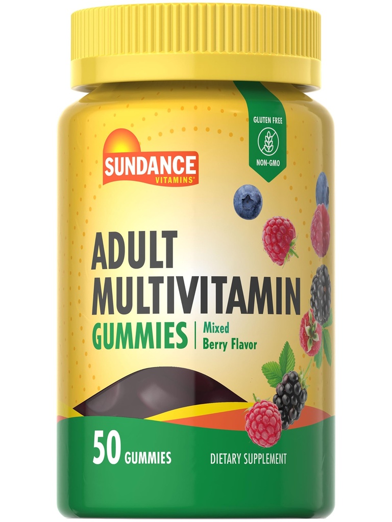 Sundance Multivitamin Gummies for admirals against 124; for mænd og kvinder