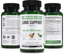Siberian Green Lung Support Complex 60 Kapsler - Traditional Formel Supplement Rich in Quercetin, Citrus Bioflavonoider, Pine Bark