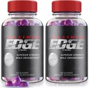 (2 Pack) Maksimum Edge Mand Gummies - Maksimum Edge supplement til mænd, En daglig formel for samlet wellness og spidsydelse, Maksimum Edge ekstra styrke Formel, Maksimum Edge Anmeldelser (120 Gummies)