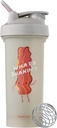 BlenderBottle Just for Fun Classic V2 Shaker Bottle Perfekt til Protein Shakes og Pre Workout, 28-Ounce, Hvad er Shakin '
