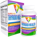 Thyreoideatilskud (All- in-1 Formel) med 14 aktive ingredienser - Thyreoideatilskud - Thyroideahelbredskompleks - Thyroideastøtte til kvinder og mænd - 60 kapsler