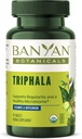 Banyan Botanicals Triphala Tablets - Organic Triphala Supplement med Amla, Haritaki & Bibhitaki - For fordøjelse, Elimination & Sund Gut Microbiome * - 90 Tablets - Ikke-GMO bæredygtigt sourced Vegan