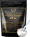 Blodsukkerbehandling for Diabetic Dogs and Cates- Vet- Formuleret pulver Formel - Understøtter og Regulerer sunde blodsukkerniveauer - Kosttilskud Insulin Sensititivitet & Glucose - Made in the USA - 200g