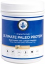 Ultimate Paleo Protein Pulver124; Premium Grass Fed Beef Protein med Collagen Peptider Budd124; Paleo Friendly, Gluten Free, Keto Friendly, Ingen kunstige sødestoffer eller konserveringsmidler - Vanilla, 15 Servere