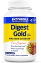 Enzymedica Digest Gold + ATPro, Maximum Strength Enzyme Formula, Prevents Bloating and Gas, 14 Key Enzymes Including Amylase, Protease, Lipase and Lactase, 180 Capsules