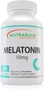 Melatonin 10 mg tabletter - Hurtig udløsning Natural Nighttime Sleep Aid til voksne. (300 Greve)