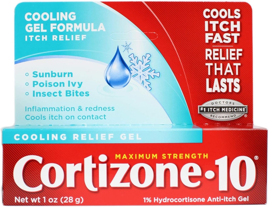 Cortizone-10 Cooling Relief Anti- Itch Gel 1 oz