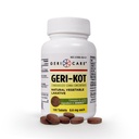 Geri- KOT Senna Laxative & Stylle blødgøringstabletter, 100ct; Natural vegetabilsk Stimulant Laxative