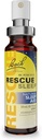 Bach RESCUE SLEEP Spray 20ml, Natural Sleep & Stress Relief Aid, Homøopatisk Blomst Essence, Vegan, Fri for Melatonin, Sukker og Gluten, Ikke-narkotiske, Ikke-Habit Forming