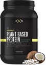 Komplex Nutrition Plant Based Protein Powder (25 Servere) - Kokosmel Opskåret Natural, Vegan, Zero Sugar, Low Fat, Ikke GMO Kosttilskud Lavet af 29 naturlige grønne & frugter