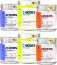Cheers Super Combo | Restore + Protect + Hydrate | Feel Better After Drinking, Support Your Liver, & Rehydrate | DHM, L-Cysteine, Electrolytes | 24 Doses Restore & Hydrate, 60 Doses Protect