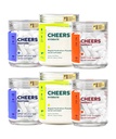 Skål Super Combo Budd124; Gendan + Protect + Hydrate Budding- 124; Føl dig bedre efter at have drukket, Support Your Lever, & Rehydrate Budding- 124; DHM, L- Cysteine, Electrolytes Budding- 124; 24 Doser Genopret & Hydrate, 60 Doser Protect