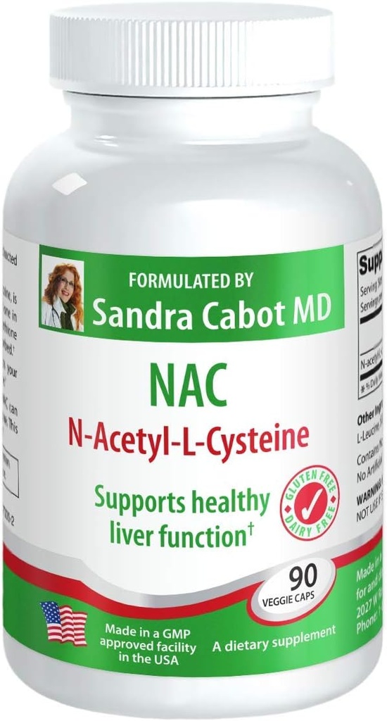 Liverdoctor NAC 600 mg kapsler - N Acetyl Cysteine 600 mg (90 kapsler)