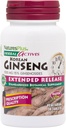 Natures Plus Herbal Actives Koreansk Ginseng, Extended Release - 1000 mg, 30 Vegan Tablets - Adaptogen Herbal Supplement, Antioxidant - Vegetarisk, Gluten- Free - 30 Servere