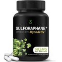 HUMANX Sulforaphane + 602mg - USA Tredjeparts testet - Sulforphane med Broccoli frø ekstrakt & Moringa - Understøtter Antioxidant produktion, afgiftning, & Cellular Health - Broccoli supplement