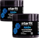 STARFIT - Nicotinamid D- Riboside (2 Pack), Booster NAD +, Energy & Focus supplement, Anti- Aging Cellular Support, Total 180 Kapsler
