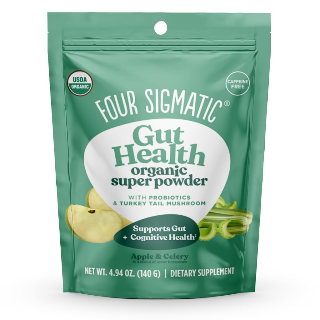 Fire Sigmatic Organic Green Powder 124; Greens Superfood Powder med Probiotika & Prebiotics