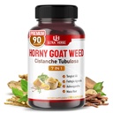 Ultra Horny Goat Weed Tongkat Ali Maca Root Tribulus - Forøg energi, Stamina & ydeevne med Fadogia Ashwagandha Ginseng L- Arginin (90 Greve (Pack of 1))