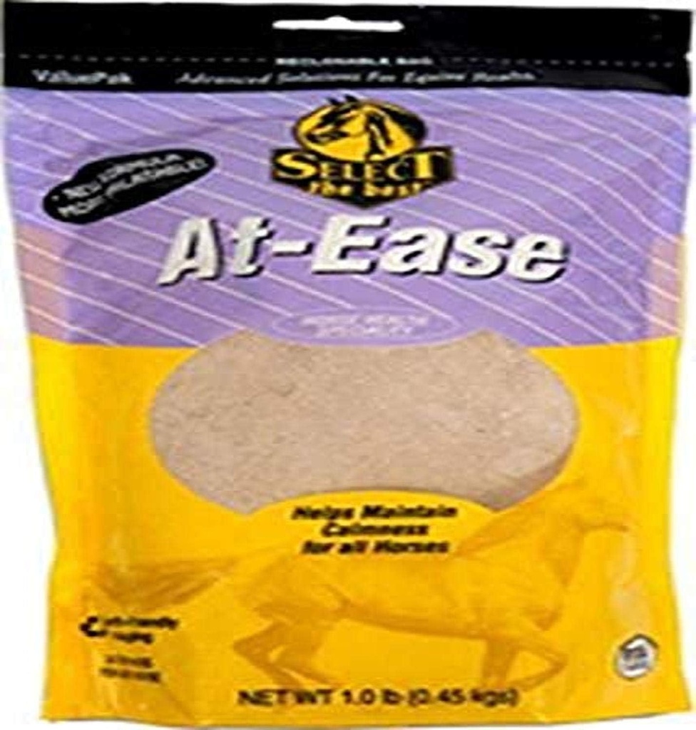 Richdel At- Ease Vitamin og Mineral Equine Supplement, 1 Pound Bag