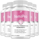 FemiPro supplement - Probiotiske Femi Pro piller, FemiPro 24 timers support Microbiome Probiotic Urinary Control Health, Femie Pro Anmeldelser (5 Pack - 300 kapsler)