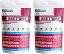 OJ 'UMS Beet Chews - Premium Organic Beet Juice Powder supplement - Nitrooxid Energi & Blood Flow Circulation Support - Real Chocolate Pomegranate Health Chews med 7 Superfoods (2)