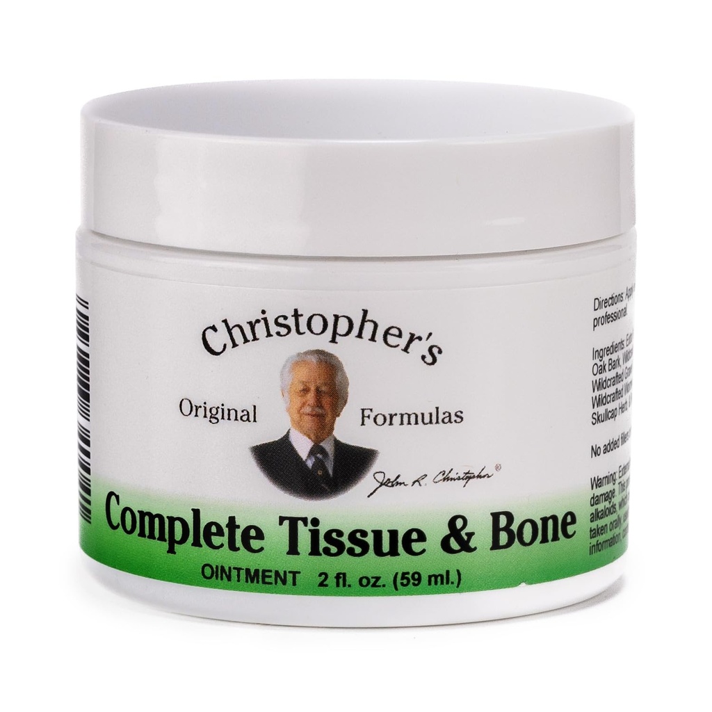 Christopher 's Original Formulas Complete Tissue & Bone Salve, Urte Blend for Hud & Connective Tissue, 2 oz Jar