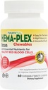 Natures Plus Hema- Plex Iron - 60 Blandede berry tyggetabletter - 85 mg Elementalt jern - Total Blood Health - med C-vitamin & bioflavonoider - non-GMO, Vegan & Gluten Free - 20 Servere