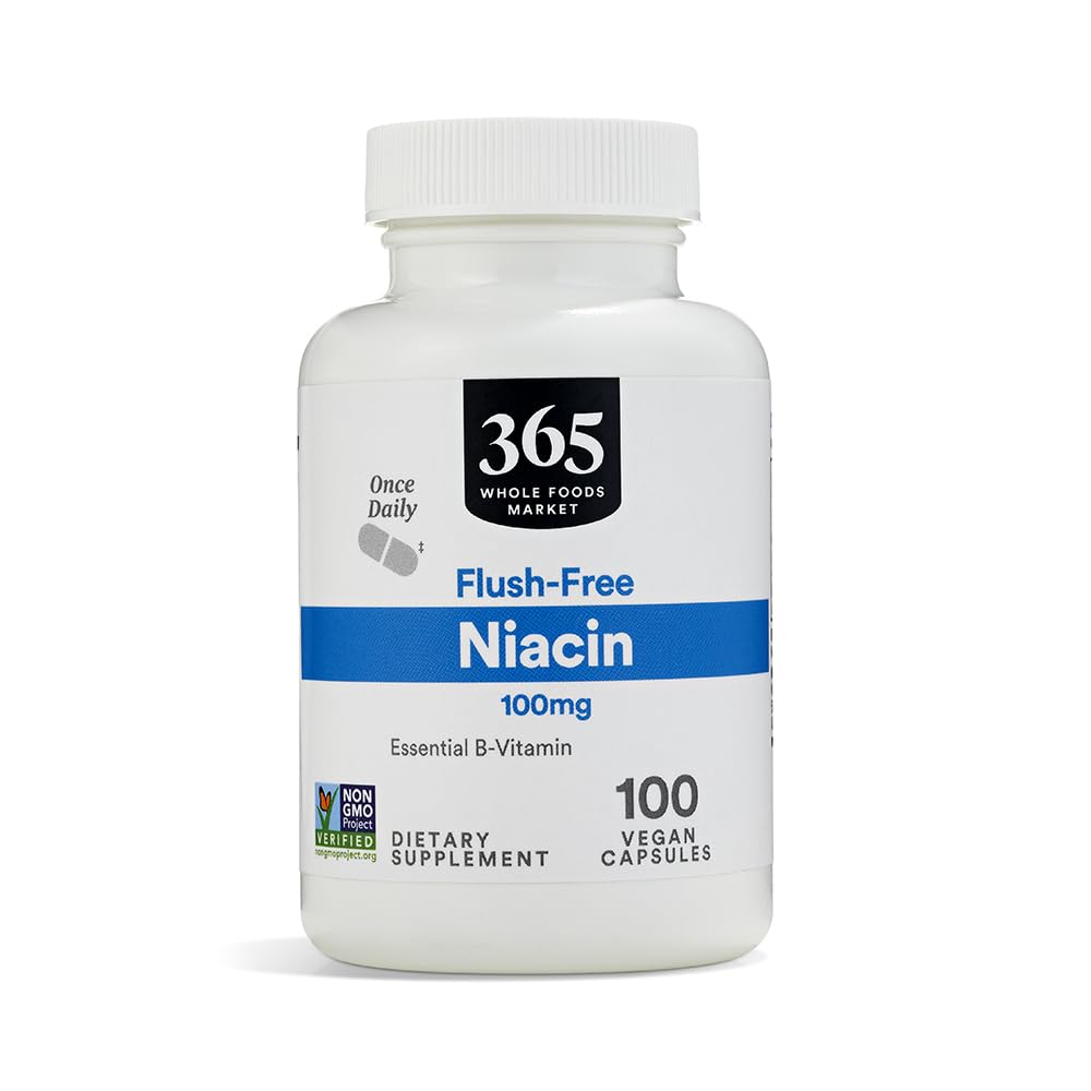 365 af Whole Foods Market, Niacin, 100 Mg, 100 Greve