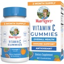 MaryRuth Organics Vegan Vitamin C Gummies against 124; 2 Måned Supply 124; Immunity Support Supplement for voksne & Kids against 124; Chewable Vitamin C Gummy Vitumes against 124; Non- Gmo; Pektin baseret på 124; 60 Tæl