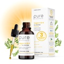 Pure Therapro Rx Vegan A-D-K Drops 10 Ml, Made in USA | 3 Month Supply | Vitamin A (Palmitate), Liposomal Vitamin D3 (Pureshine), Liposomal Vitamin K2 (MK-4 & MK-7) Supports Immunity & Bone Health