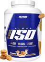 Alpha Supps ISO, Lav Carb 100% Whey Protein Isolate Powder, 25 Bedste Per Servering, Hjælper Support Muskelvækst, Lavsukker og Gluten Free (Snicker Doodle, 5 LB)