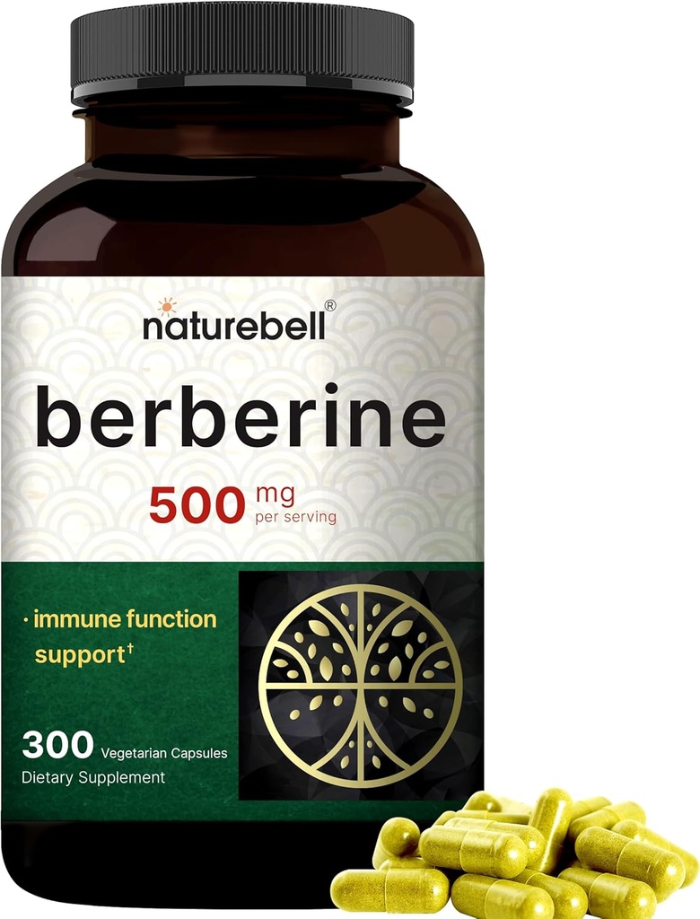 NatureBell Berberine Supplement 500mg