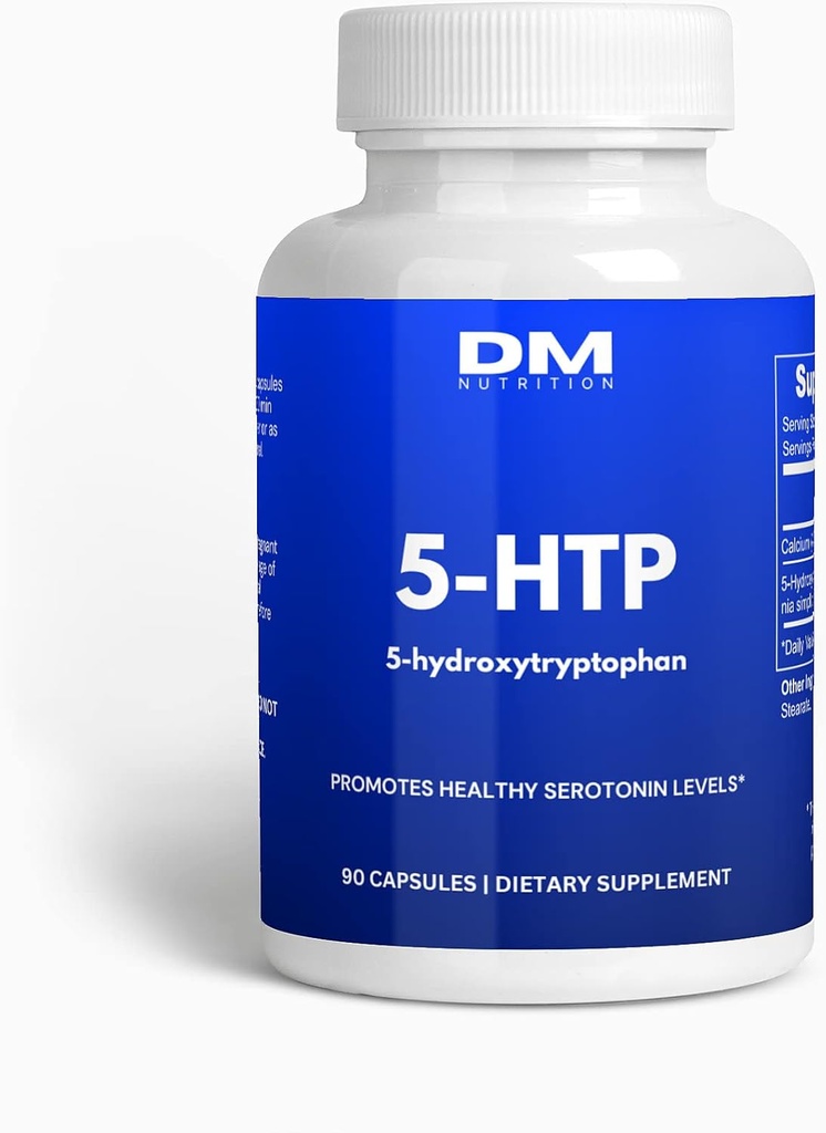 ; 5- HTP Natural Serotonin Booster for Mood & Sleep; 124; 3 Måned Supply