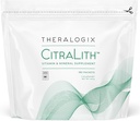 Theralogix CitraLith Vitamin & Mineral Supplement - 90- Day Supply - Nyre Health Support til sund Nyrefunktion - Inkluderer Magnesium, natrium, kalium & vitamin B6 - NSF Certified - 180 Pakker