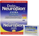 Neurobion Dolo Pain Reliever, Feber Reducer, Extra Strength, Fuerte, Asyl Dolor, Reducer la Fiebre Dispenser 50 x 2 tabletter