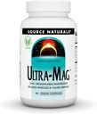 Source Naturals Ultra-Mag, Vegansk Kosttilskud, 5i1 Biotilgængelig Magnesium, Relaxs Muskler & Kalmer Nerves *, Vegansk Kapsler (90)