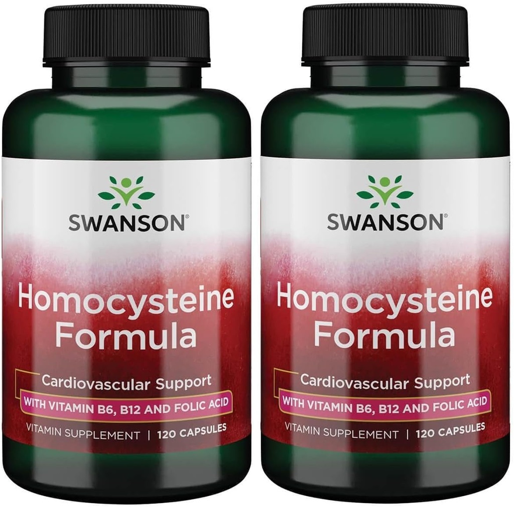 Swanson Homocystein Formel 120 Caps (2 Pack)