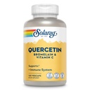 SOLARAY Quercetin med Bromelain og C-vitamin - immuntilskud - Antioxidant og Heart Health Complex med Quercetin 500mg og 1235mg VIT C - Vegan, 60- Day Garanti, 60 Serv, 120 VegCaps