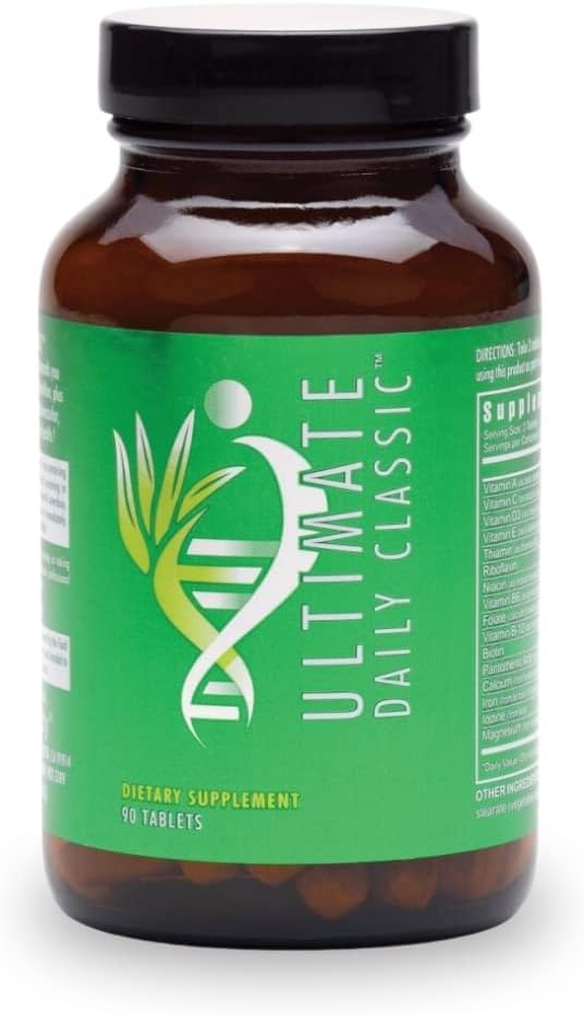 Youngevity Ultimate Daily Classic ™ Tablets - Komplette vitaminer, mineraler, aminosyrer, & botanicals - Multivitamin til kvinder og mænd - 90 Tablets