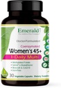 NØDSITUATIONER Kvindernes 45 + 1 - Daily Multi - Komplet multivitamin til omfattende support, ben og hjerte sundhed * - Designet til kvinder 45 + - Gluten- Free & Vegetarian - 30 vegetabilske kapsler