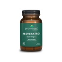 Fremtrædende Nutrition Resveratrol supplement, Anti- Aging og immunforsvar, 98% Pure Trans- Resveratrol supplement, 500 mg, 30 dages forsyning - 1 pakke