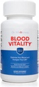 Dr. Wholeness Blood Vitality | Daily Iron/Multivitamin Supplement | Boost Ferritin and Energy, Most Effective Iron Supplement, High Potency, Non-Constipating, No Nausea, and Bioavailable | 30 Capsules