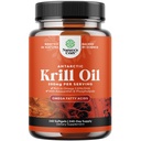 Antarktiske Krill Oil 500mg Softgels - Omega 3 Krill Oil Supplement med EPA DHA & Astaxanthin for Brain Joint & Heart - 3. part Lab Testet ingen Gluten GMO 'er eller Fishy Aftersmage (op til 8 Måned Supply)