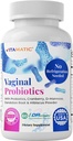 Vitamatisk Vaginal Probiotika 20 Milliarder til kvinder pH Balance & Odor Control med Prebiotika & Probiotika 60 DR Kapsler - Lavet med kranbær, D- Mannose, Hibisucs & Mælkebøtte