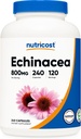 Nutricost Echinacea 800mg, 240 Capsules - Vegetarian Caps, Non GMO, Gluten Free, 120 Servings