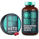 WILD FUEL Essential Aminosyre supplement og Keto Candy MCT Oil Keto Gummies Energi, Power og Recovery Bundle
