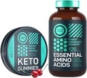 WILD FUEL Essential Aminosyre supplement og Keto Candy MCT Oil Keto Gummies Energi, Power og Recovery Bundle