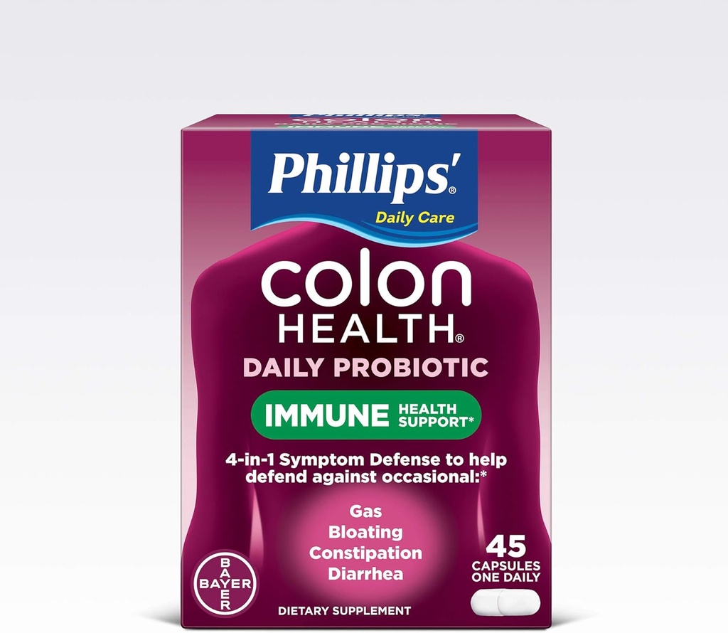 Phillips 'kolon sundhed probiotisk supplement, 45 Greve