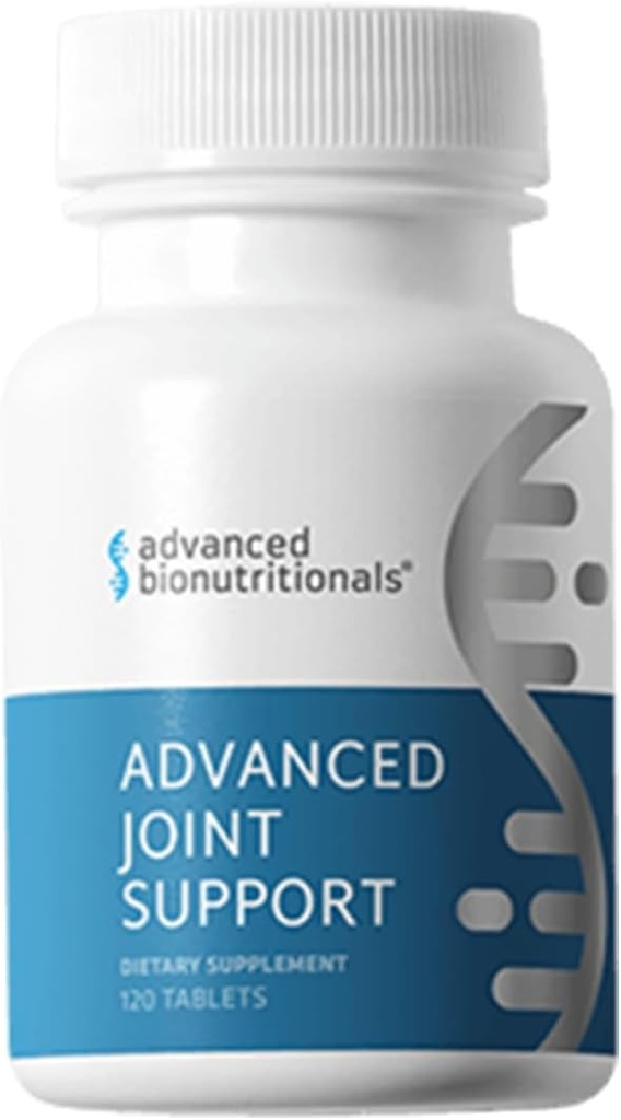 Advanced Bionutritionals Advanced Joint Support Supplement, Relieve Joint Discomfort, Calcium, Glucosamin, 5-Loxin, Fremstillet i USA, 120 tabletter