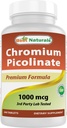 Bedste Naturals Chrom Picolinate 1000mcg 240 tabletter